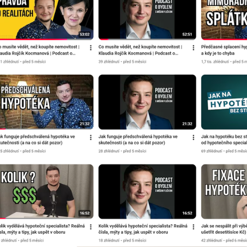 Michal si nejdříve tvořil grafiku sám. 